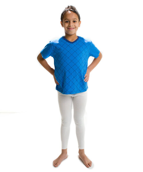 Leggings in silk for boys and girls