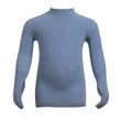 Long sleeved top in silk for babies