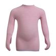 Long sleeved top in silk for babies