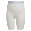 Shorts in white silk for babies