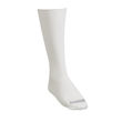 Therapeutic knee sock in white silk for boys and girls