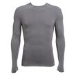 Long sleeved top in silk for men