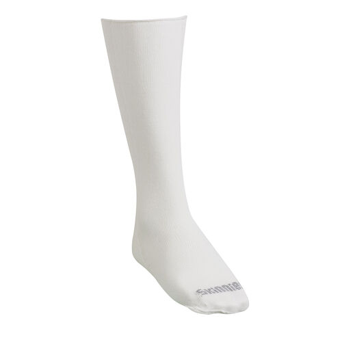 off white knee socks