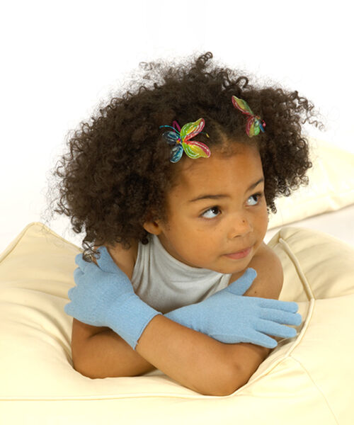 Gloves in viscose for boys and girls