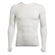 Long sleeved top in viscose for men