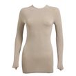 Long sleeved top in viscose for women