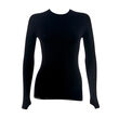 Long sleeved top in viscose for women