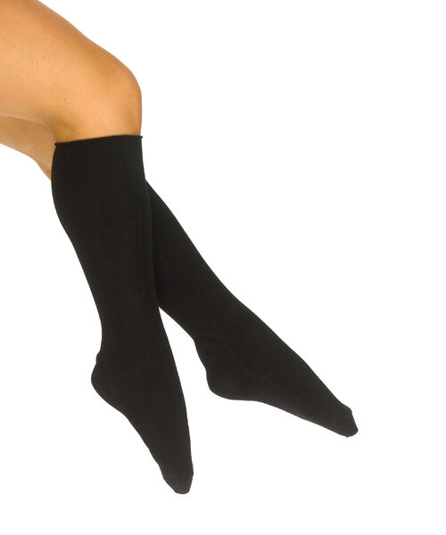 Therapeutic knee sock in viscose for women