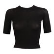 Short Sleeved Round Top in WEB for women